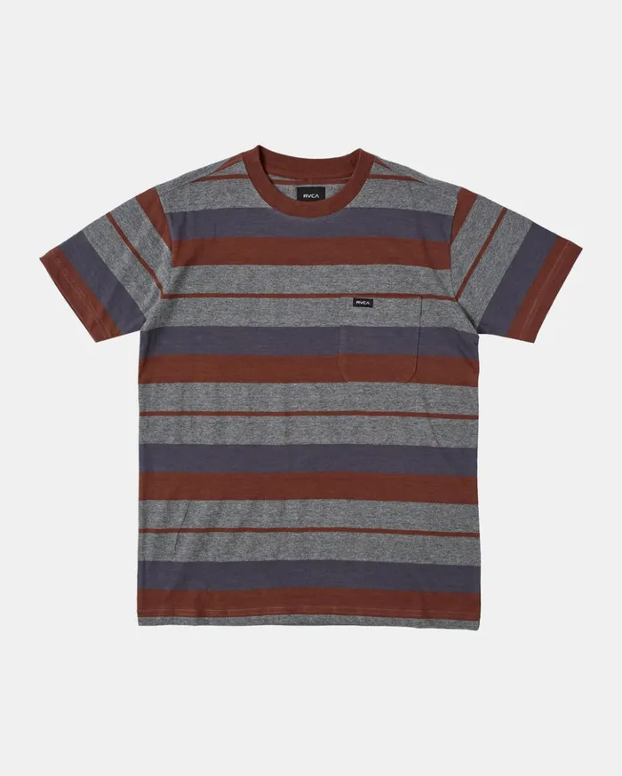 RVCA Tees Tanks Boy039s Magnolia TShirt Dark Grey Heather 8211 Boys