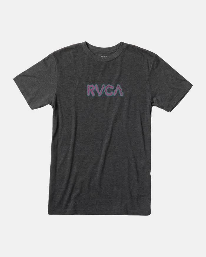 RVCA Tees Tanks Boy039s Static Tee Black 8211 Boys