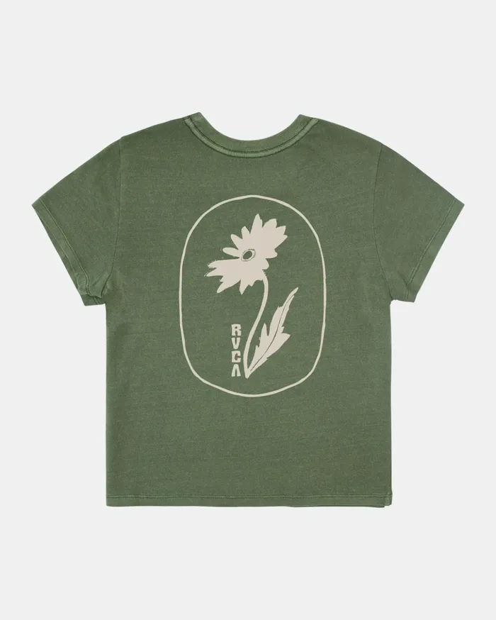 RVCA Tees Tanks Shine TShirt Leaf 8211 Women