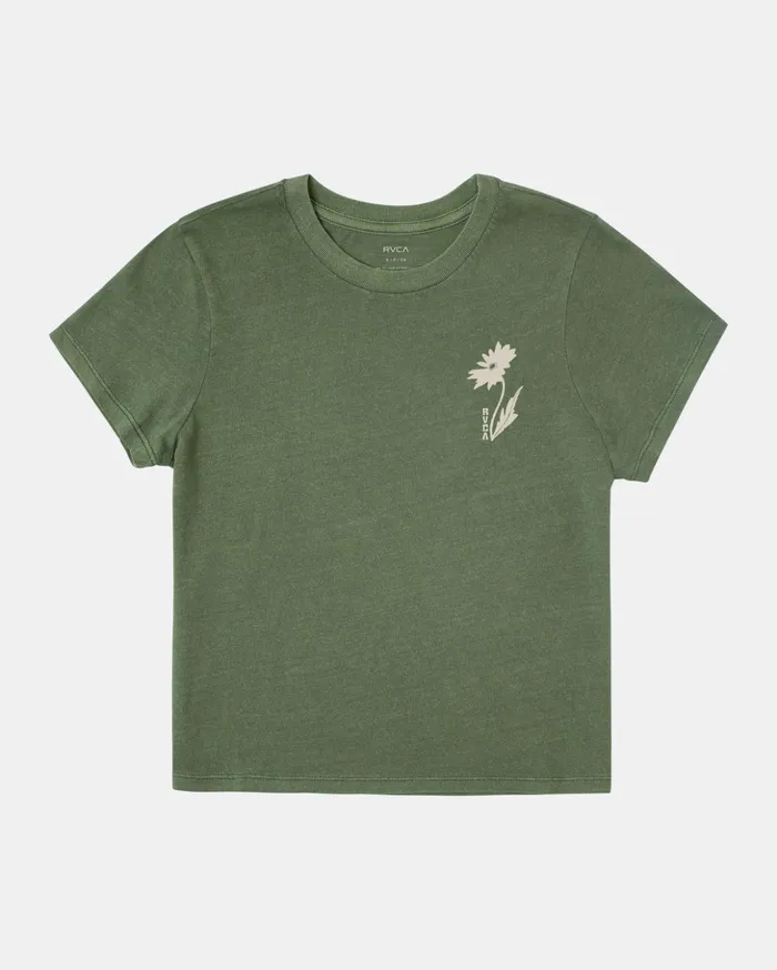 RVCA Tees Tanks Shine TShirt Leaf 8211 Women