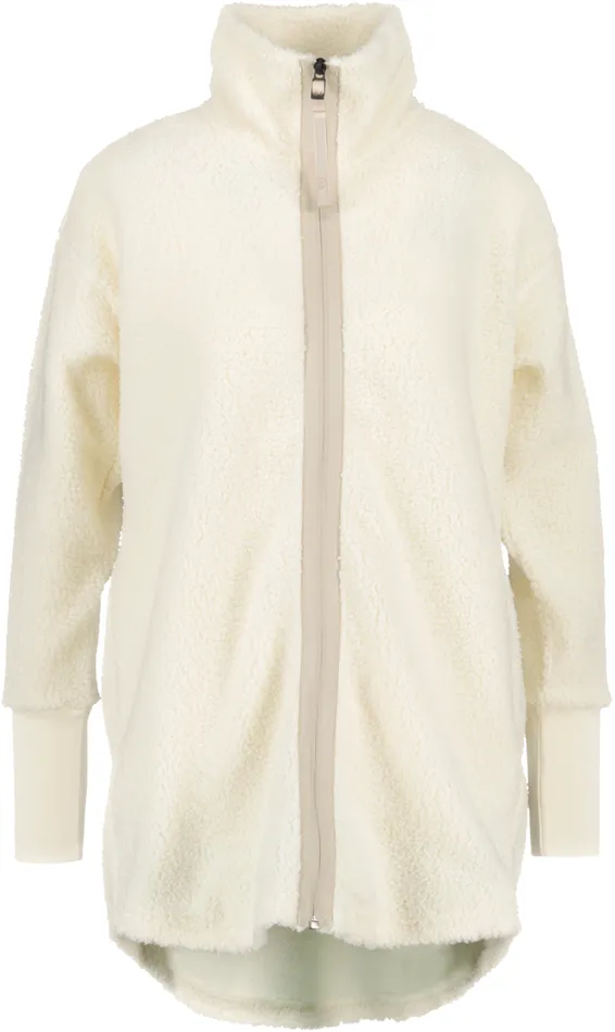 Sally FullZip White Foam Women Didriksons Spring Jackets