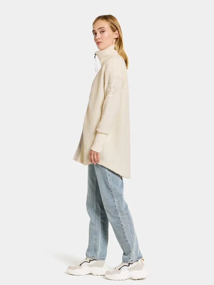Sally FullZip White Foam Women Didriksons Spring Jackets