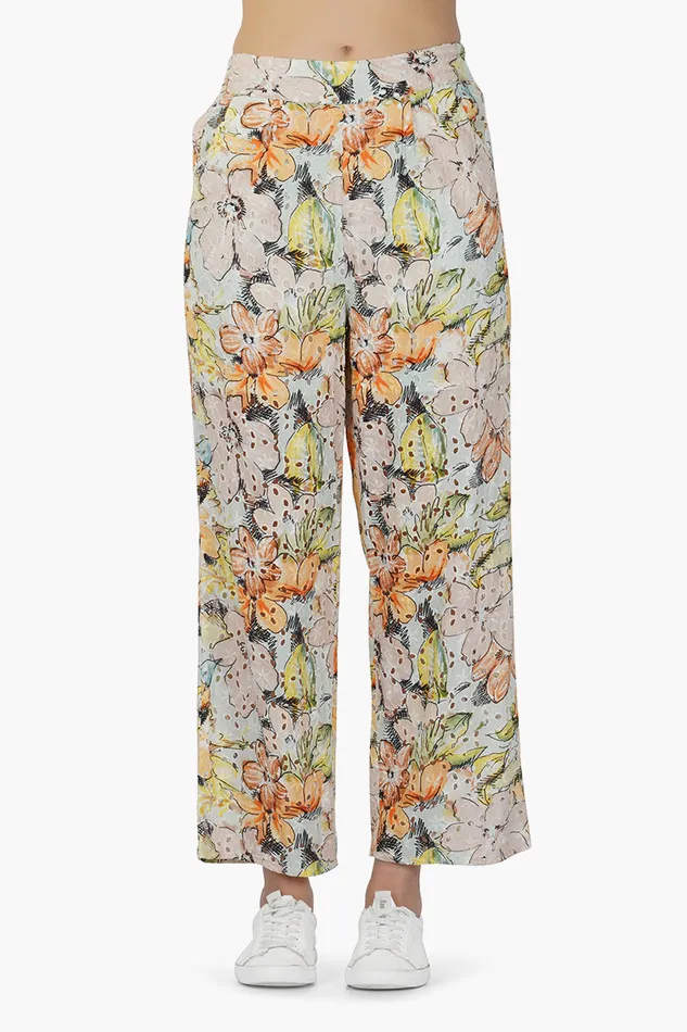 Sandro Printed Pants Pants America and Beyond Women