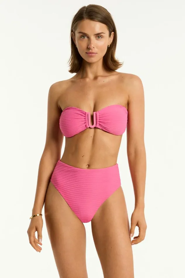 Sea Level Bottoms Spinnaker Retro High Waist Pant Spinnaker Candy 8211 Women