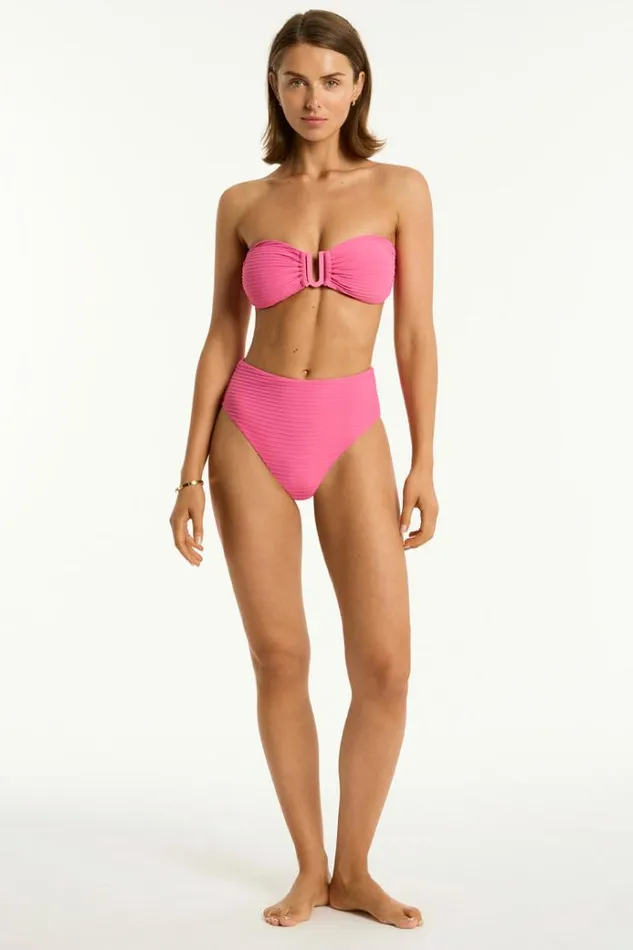 Sea Level Bottoms Spinnaker Retro High Waist Pant Spinnaker Candy 8211 Women