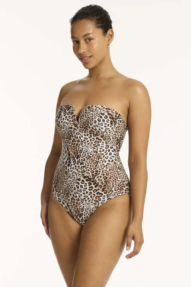 Sea Level One Pieces Congo V Bandeau One Piece Congo 8211 Women