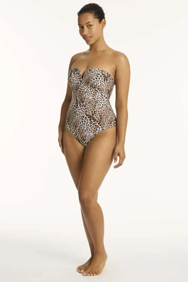 Sea Level One Pieces Congo V Bandeau One Piece Congo 8211 Women