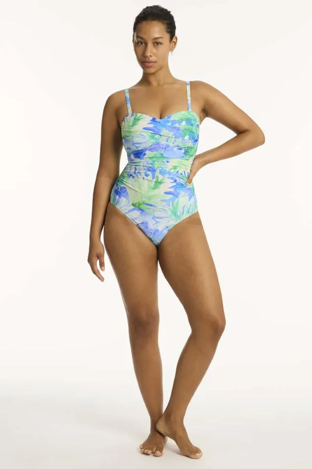 Sea Level One Pieces Key Largo Twist Bandeau One Piece Key Largo 8211 Women