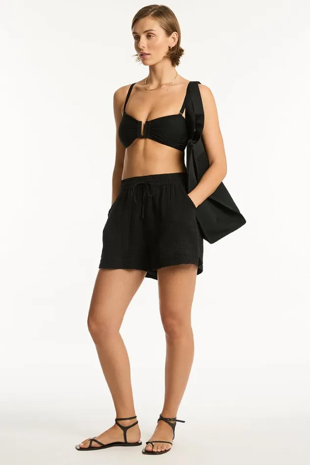 Sea Level Shorts Sunset Beach Short Sunset Black 8211 Women