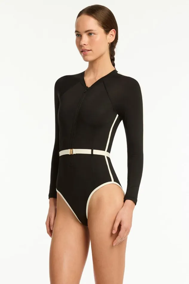 Sea Level Sustainable Swim Bound Surf Suit Bound Black 8211 Women
