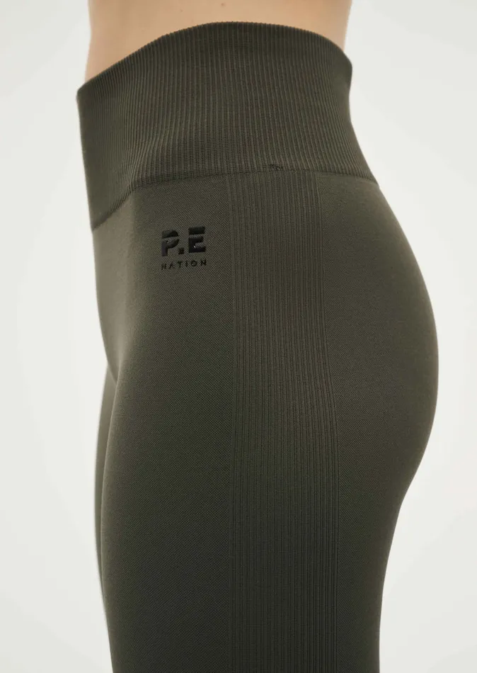 Seamless Women PE Nation RESTORE SEAMLESS LEGGING IN GUNMETAL