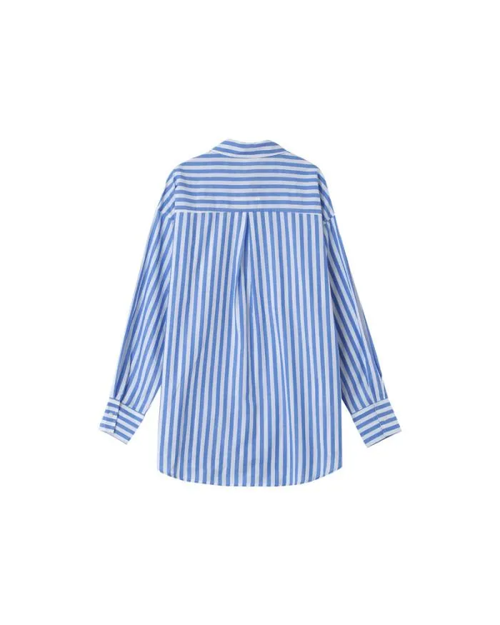 SHIRT BLEU MONTREUIL Shop Grace and Mila Longsleeves Shirts
