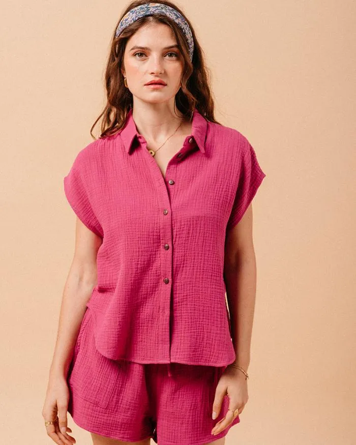 SHIRT PIVOINE METISSE Shop Grace and Mila Shortsleeves Shirts
