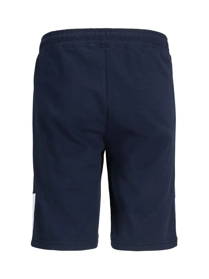 Shirts JACK and JONES Junior BOYS INTERLOCK COLOUR BLOCK SWEAT SHORTS Blue Navy Blazer Popular