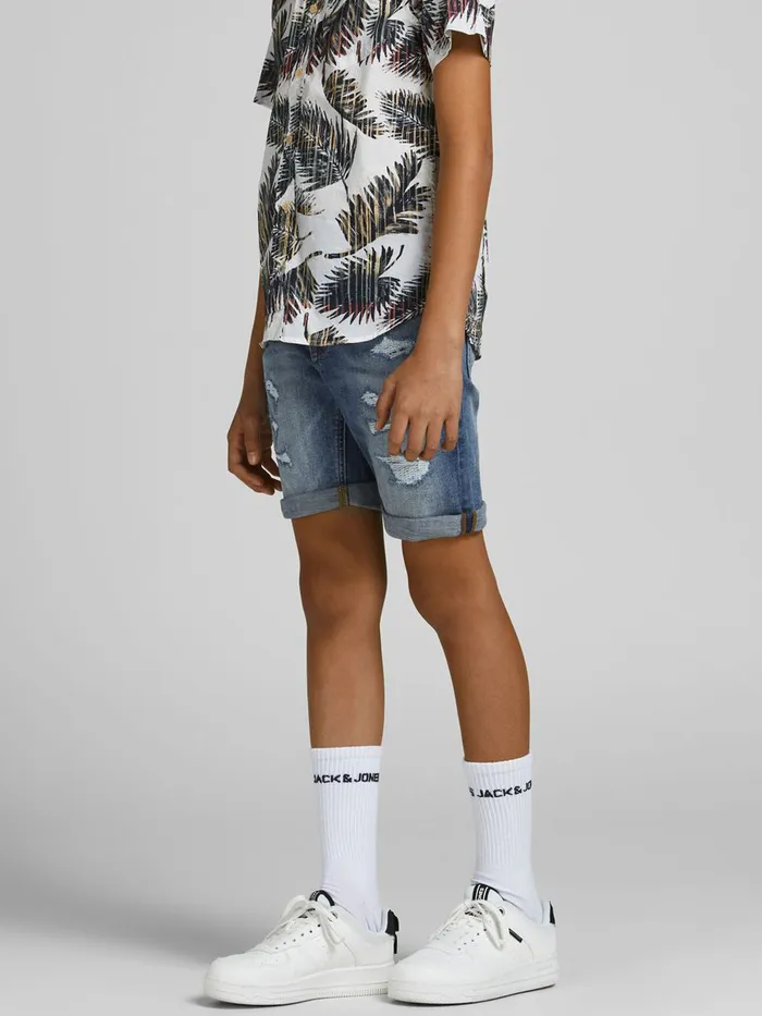 Shirts JACK and JONES Junior BOYS RICK ORIGINAL AM DENIM SHORTS Blue Blue Denim Gift Ideas Shirts JACK and JONES Junior BOYS RICK ORIGINAL AM DENIM SHORTS Blue Blue Denim Gift Ideas