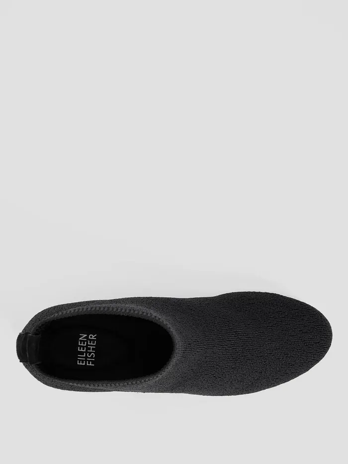 Shoes Women Eileen Fisher Oriel Recycled Stretch Knit Bootie Black