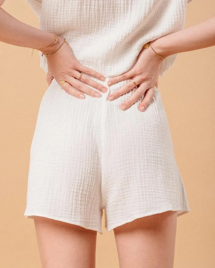 SHORT ECRU MINI Shop Grace and Mila Shorts