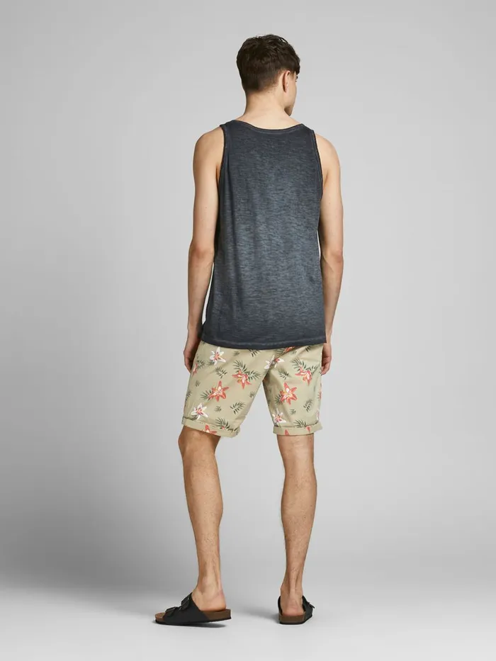 Shorts JACK and JONES Mens BOWIE JJ SHORTS Beige White Pepper Cheap On Sale