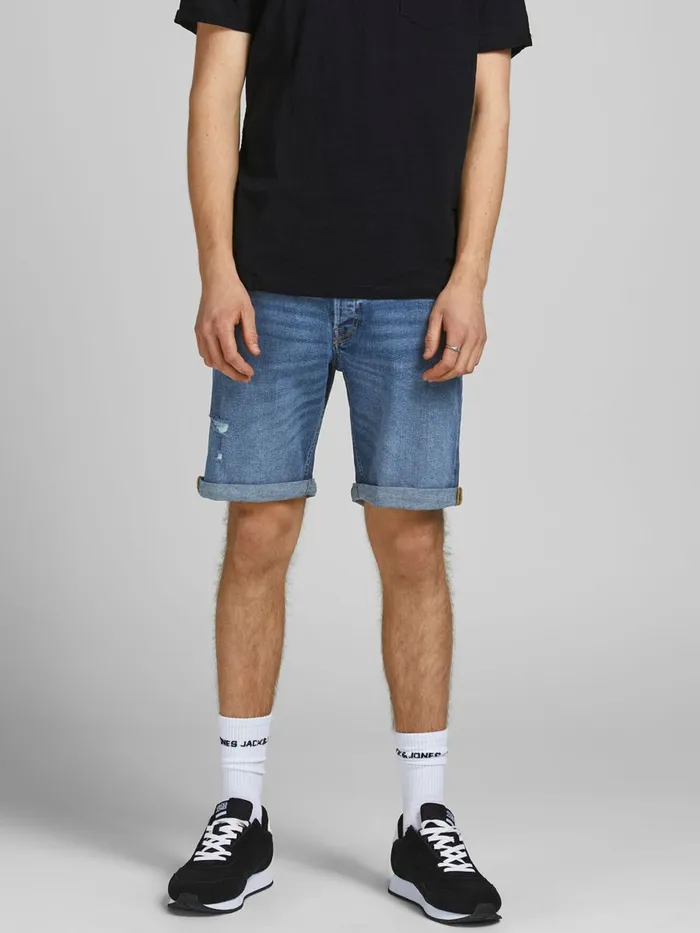 Shorts JACK and JONES Mens RICK ORIGINAL NA 036 DENIM SHORTS Blue Blue Denim Online Shorts JACK and JONES Mens RICK ORIGINAL NA 036 DENIM SHORTS Blue Blue Denim Online