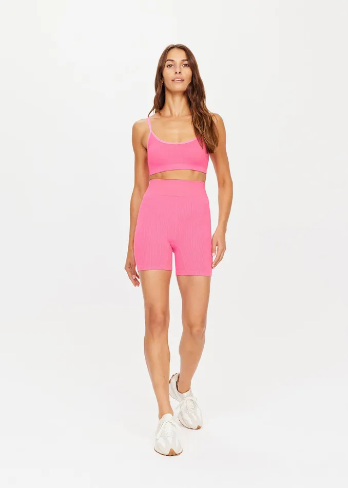 Shorts RIBBED SEAMLESS 5IN SPIN SHORT THE UPSIDE Women