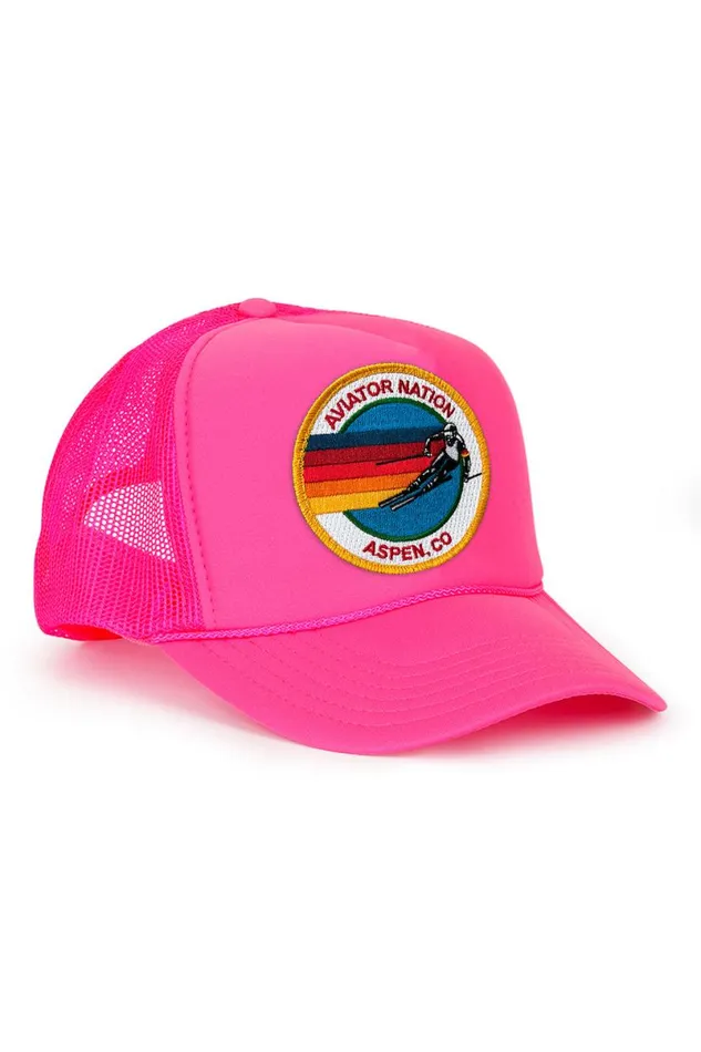 Signature Aspen Vintage Foam Trucker Kids Aviator Nation Trucker Hats