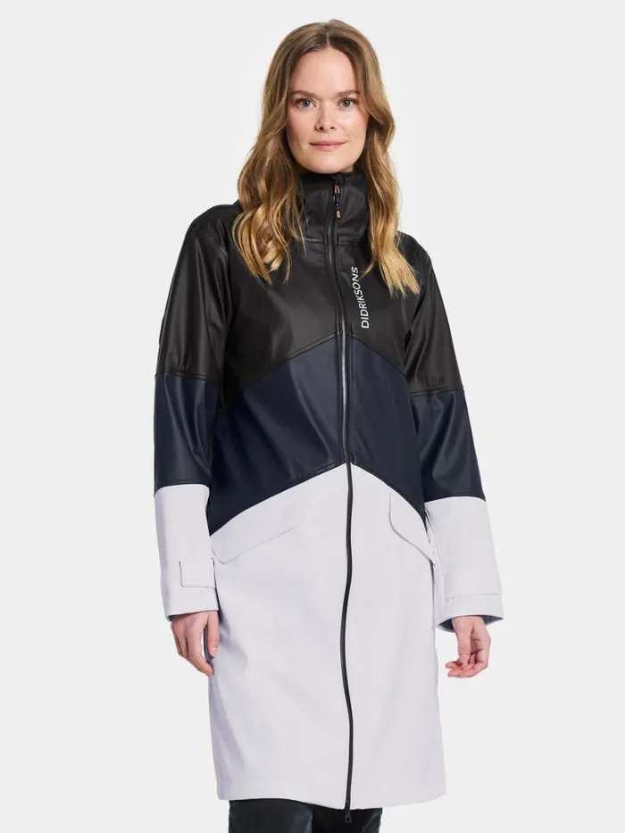 Sigrid Parka Black Women Didriksons Spring Jackets