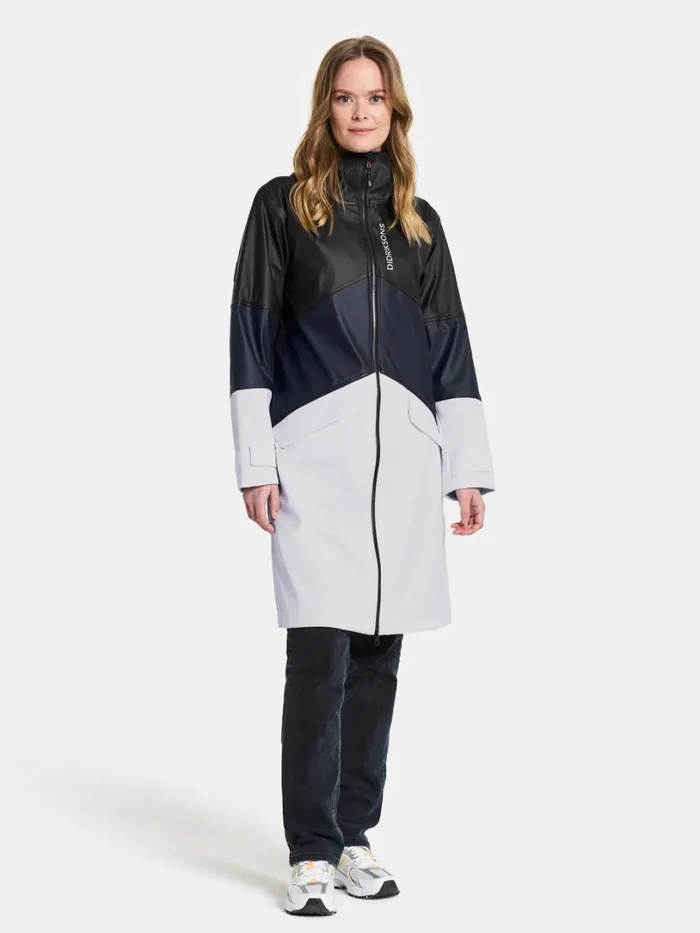 Sigrid Parka Black Women Didriksons Spring Jackets