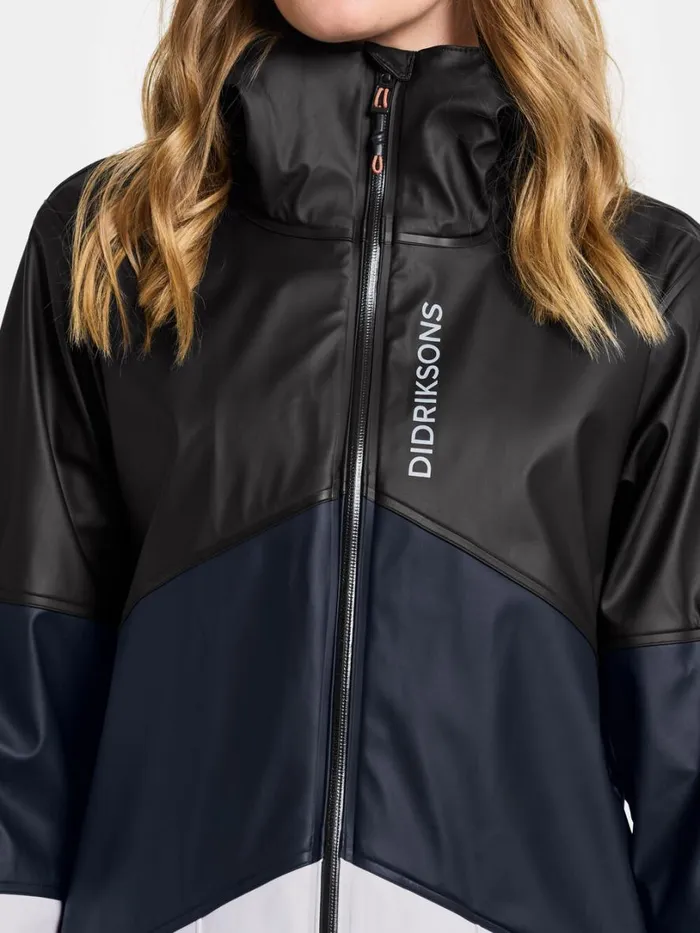 Sigrid Parka Black Women Didriksons Spring Jackets