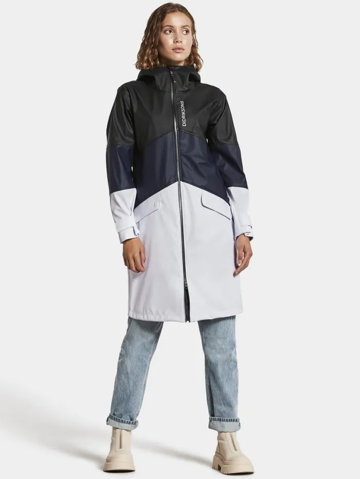 Sigrid Parka Black Women Didriksons Spring Jackets
