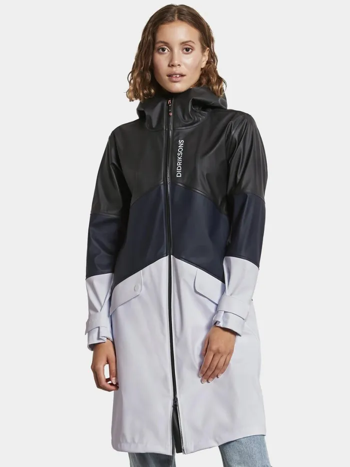 Sigrid Parka Black Women Didriksons Spring Jackets
