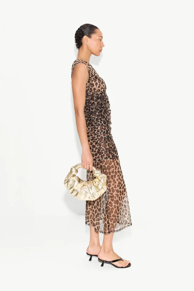 Simon Miller Bags Women Crinkle Lopsy Bag In Star Gold Vegan Leather