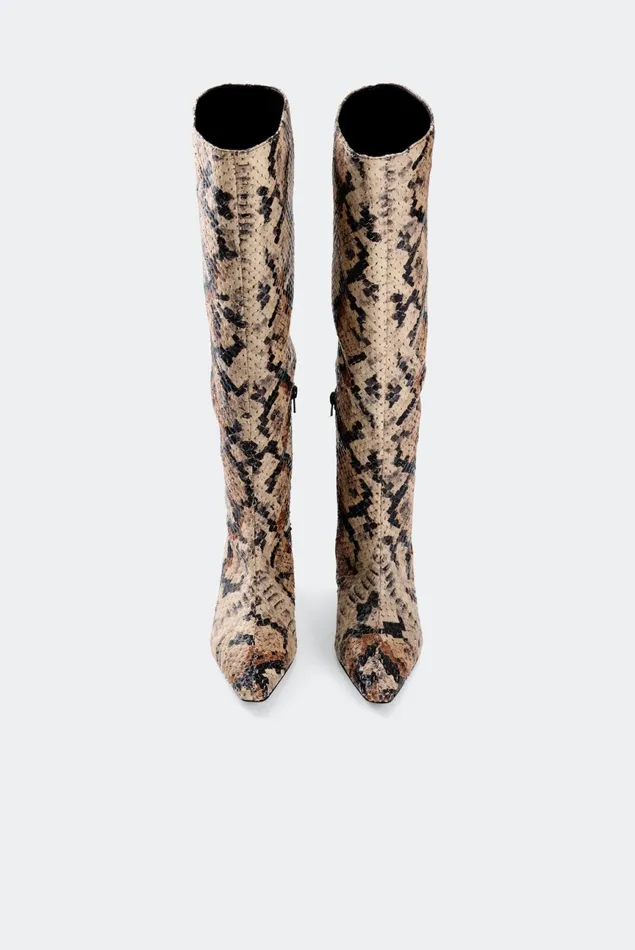 Simon Miller Boots Women Snake Tall Kuki Boot In Snake Print Simon Miller Boots Women Snake Tall Kuki Boot In Snake Print