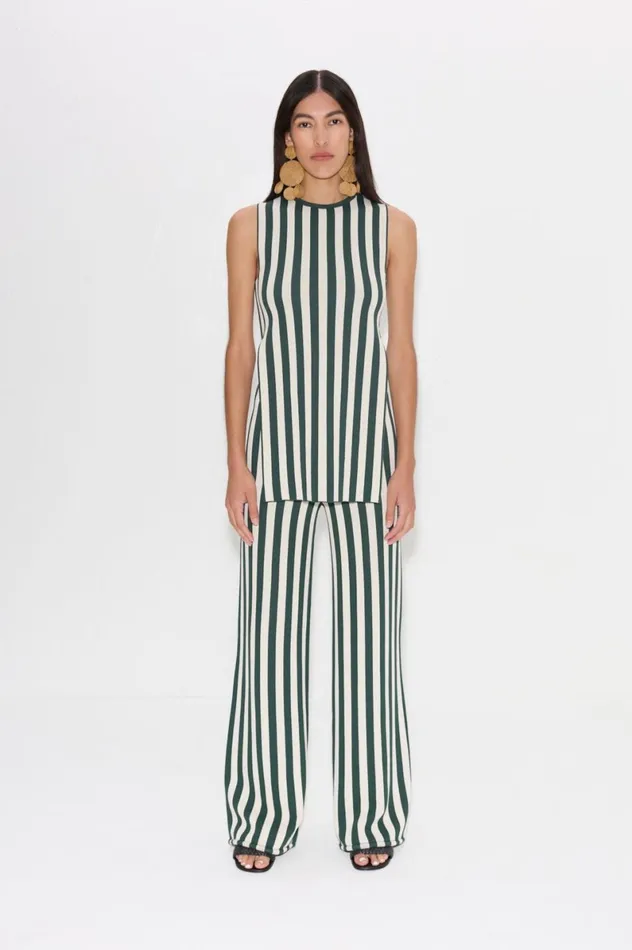 Simon Miller Bottoms Women Knits By Jabber Pant In Gummy GreenEcru