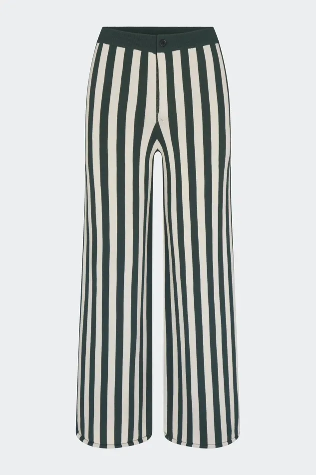 Simon Miller Bottoms Women Knits By Jabber Pant In Gummy GreenEcru Simon Miller Bottoms Women Knits By Jabber Pant In Gummy GreenEcru