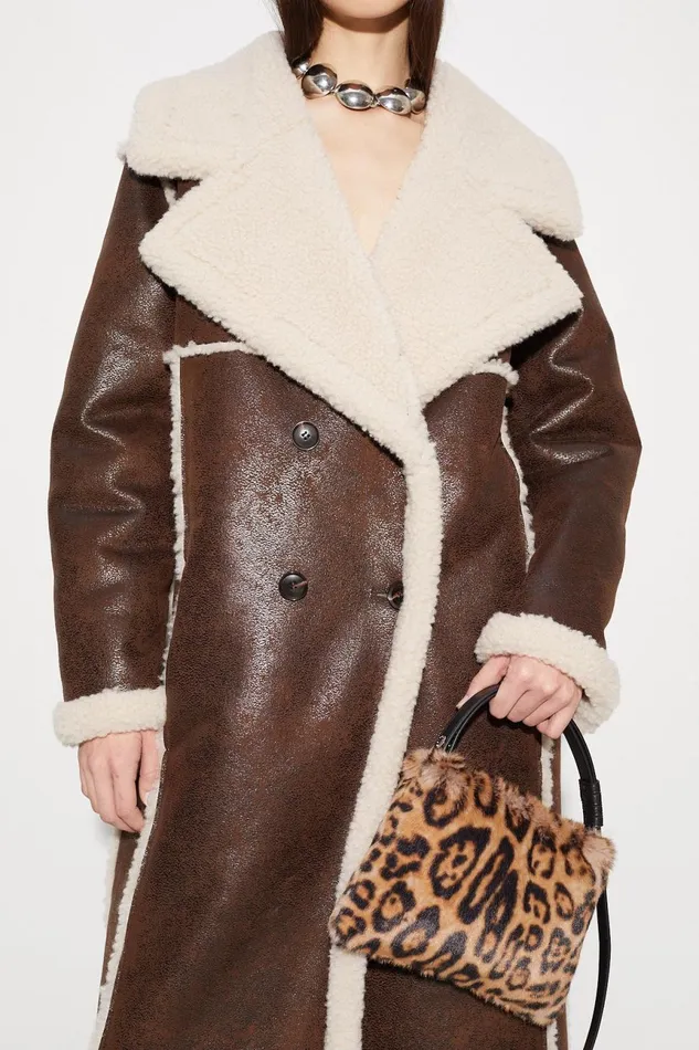 Simon Miller Outerwear Women Jetz Coat In Choco Brown Simon Miller Outerwear Women Jetz Coat In Choco Brown