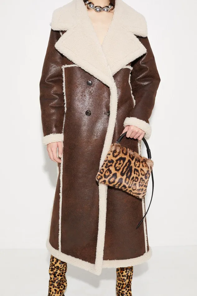 Simon Miller Outerwear Women Jetz Coat In Choco Brown Simon Miller Outerwear Women Jetz Coat In Choco Brown