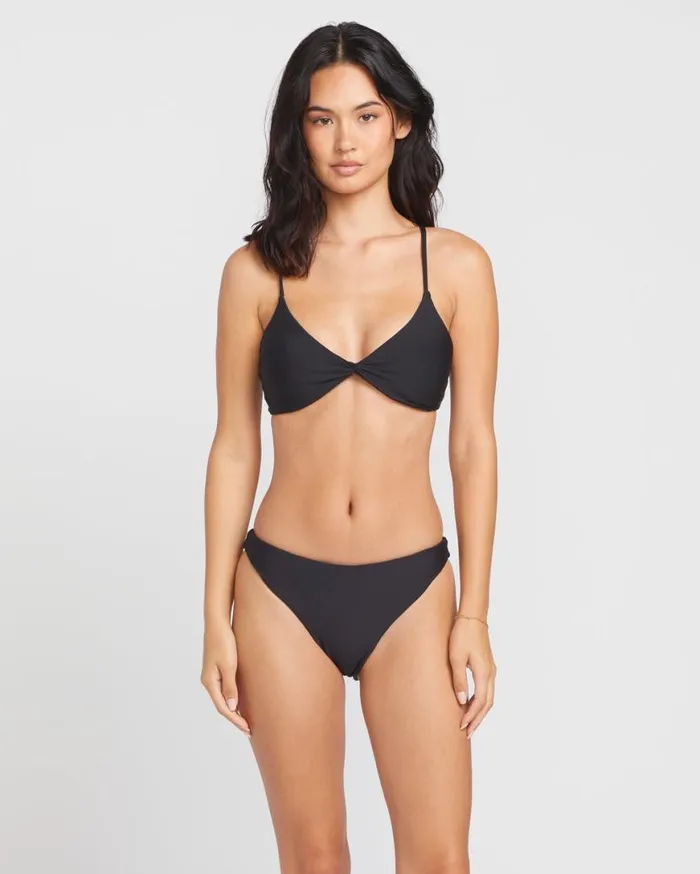 Simply Seamless Skimpy Bikini Bottom 8211 Black Womens Volcom Bikinis