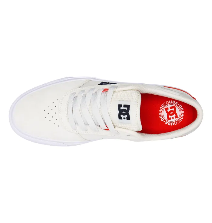 Skate Men DC Shoes Teknic S Skate Shoes off white