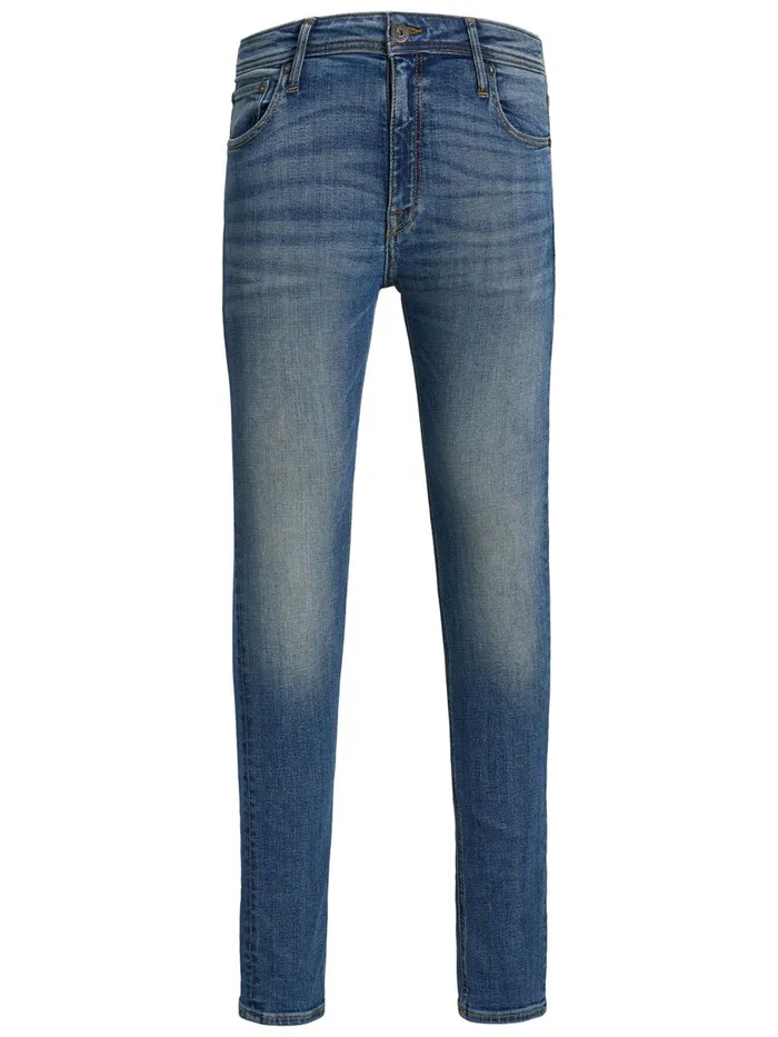 Skinny Jeans JACK and JONES Mens LIAM ORIGINAL AM 714 SPS SKINNY FIT JEANS Blue Blue Denim