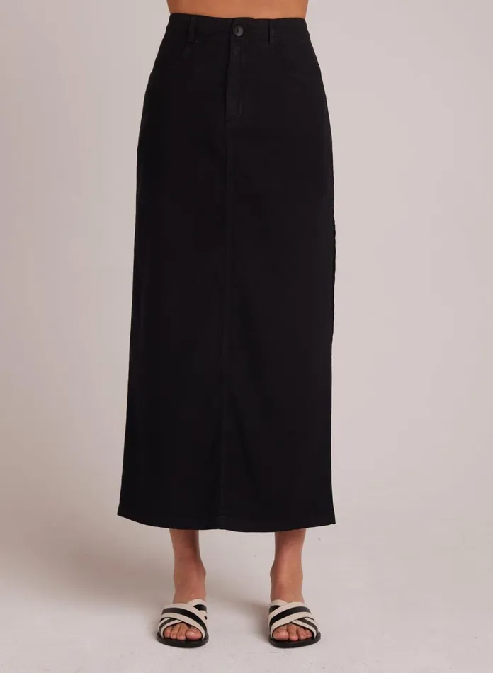 Skirts Women Bella Dahl Indigo Side Slit Skirt 8211 Black Skirts Women Bella Dahl Indigo Side Slit Skirt 8211 Black