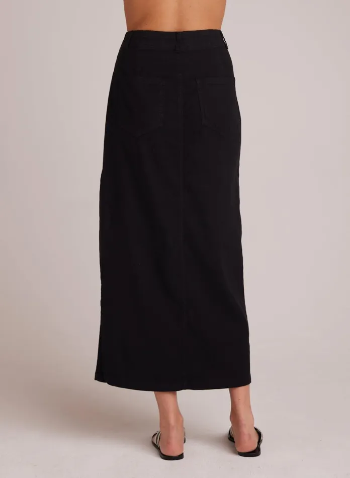 Skirts Women Bella Dahl Indigo Side Slit Skirt 8211 Black Skirts Women Bella Dahl Indigo Side Slit Skirt 8211 Black