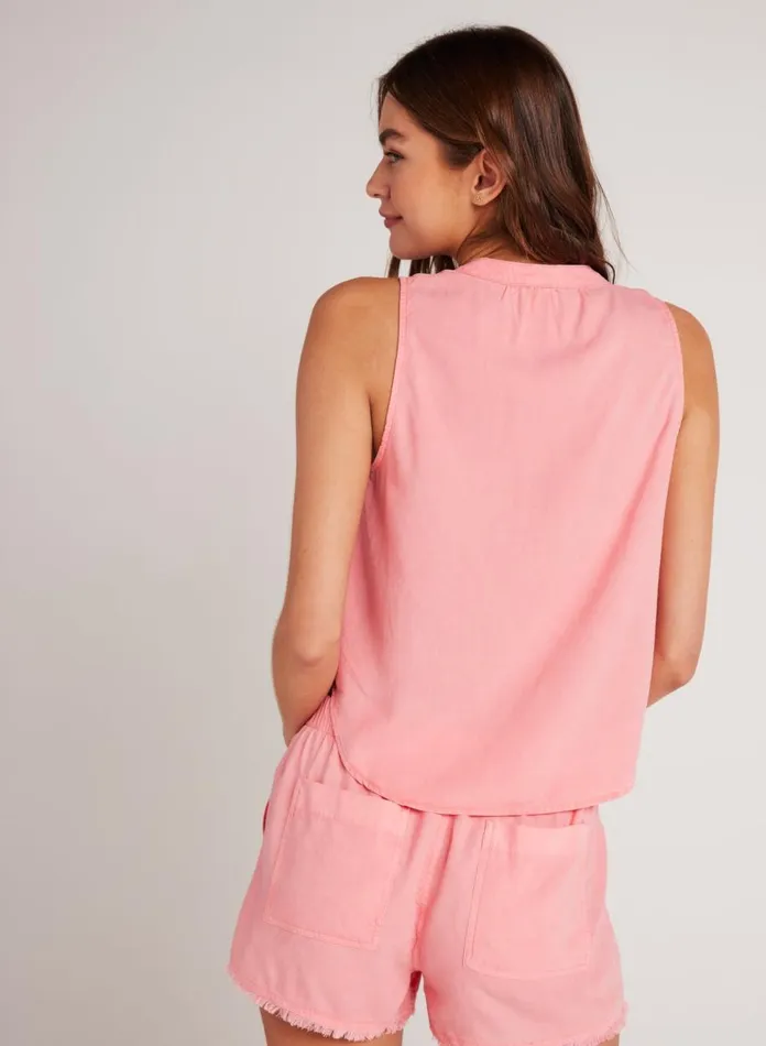 Sleeveless Women Bella Dahl Sleeveless Pullover 8211 Blossom Pink Sleeveless Women Bella Dahl Sleeveless Pullover 8211 Blossom Pink