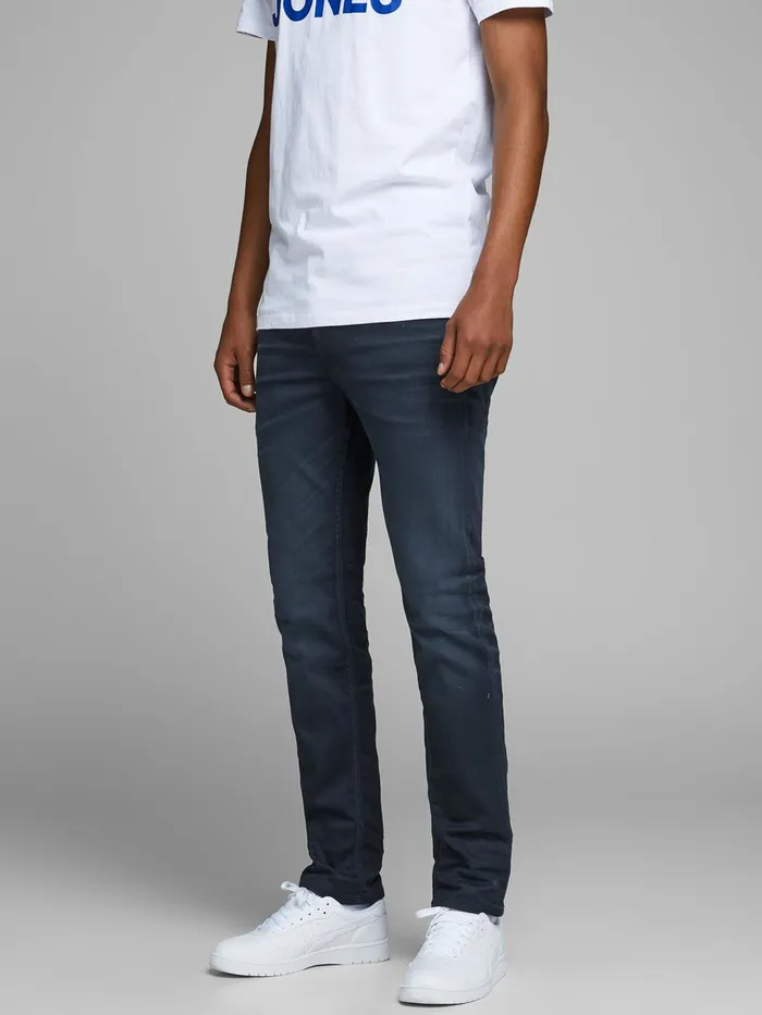 Slim and Straight Jeans JACK and JONES Mens TIM ORIGINAL JJ 130 SLIMSTRAIGHT FIT JEANS Blue Blue Denim Slim and Straight Jeans JACK and JONES Mens TIM ORIGINAL JJ 130 SLIMSTRAIGHT FIT JEANS Blue Blue Denim