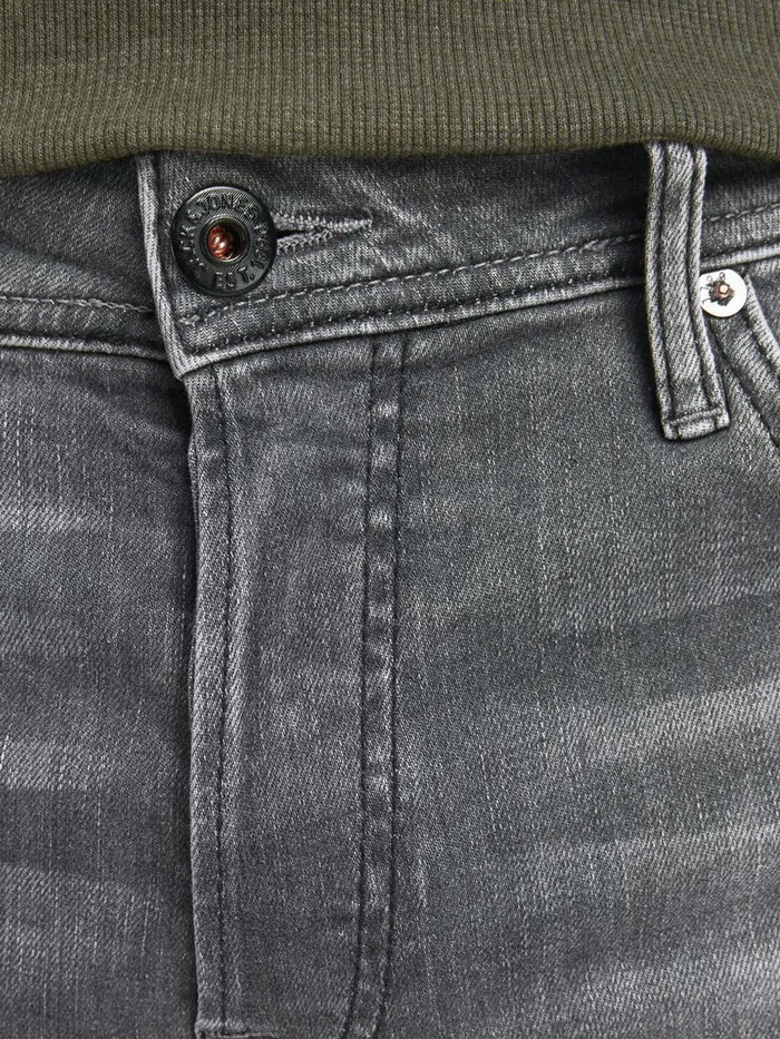 Slim and Straight Jeans JACK and JONES Mens TIM ORIGINAL JOS 183 SLIMSTRAIGHT FIT JEANS Grey Grey Denim