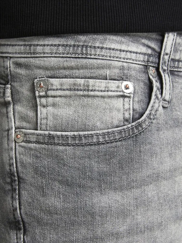 Slim and Straight Jeans JACK and JONES Mens TIM ORIGINAL JOS 622 SLIMSTRAIGHT FIT JEANS Grey Grey Denim