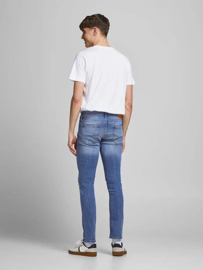 Slim Jeans JACK and JONES Mens 2PACK GLENN ORIGINAL AM SLIM FIT JEANS Blue Blue Denim