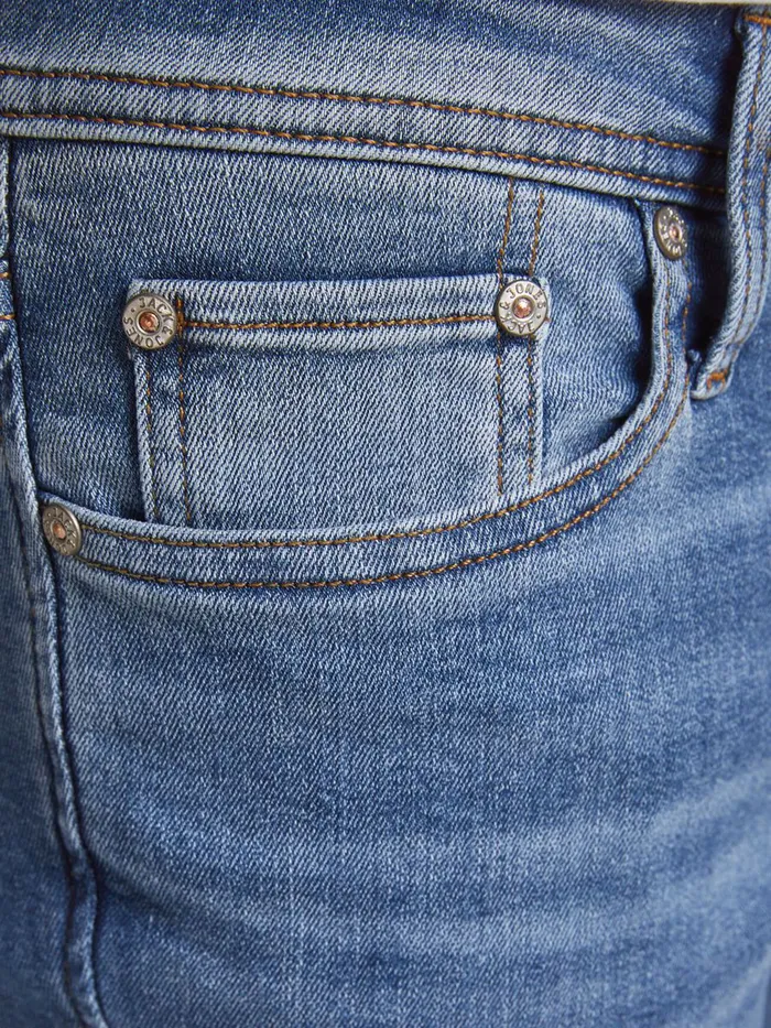 Slim Jeans JACK and JONES Mens 2PACK GLENN ORIGINAL AM SLIM FIT JEANS Blue Blue Denim