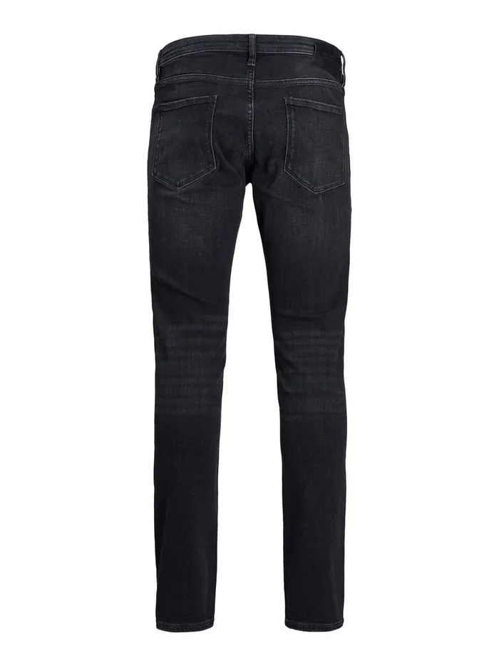 Slim Jeans JACK and JONES Mens GLENN FELIX AM 135 50SPS SLIM FIT JEANS Black Black Denim