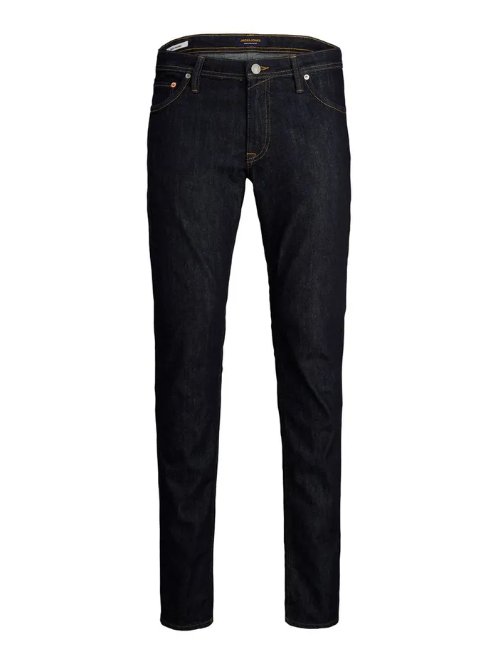 Slim Jeans JACK and JONES Mens GLENN FELIX AM 466 LID SLIM FIT JEANS Blue Blue Denim