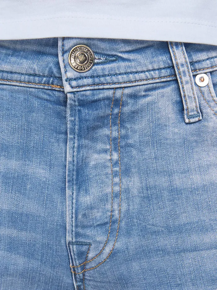 Slim Jeans JACK and JONES Mens GLENN ORG JOS 588 LID 50SPS SLIM FIT JEANS Blue Blue Denim